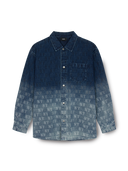 Classic Monogram Gradation Jacquard Denim Shirts