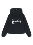 Women's Sportive Varsity Crop Windbreaker