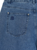 Men's Dia Monogram Embo Patched Carpenter Denim Shorts