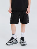 Street Basic Pocket Blocking Woven Shorts