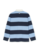 Varsity Stripe Long Sleeves Polo T-shirt