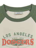 Women's Varsity Washing Vintage Raglan Crop T-shirt