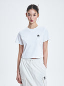 Women's Basic Crop T-shrts