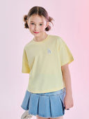 Basic Small Logo Crop T-shirt