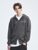Varsity Vintage Graphic Mega Overfit Hood Zip Up