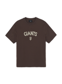 Lettering Logo Point Semi Over-Fit T-shirts