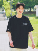Basic Street Logo Over Fit T-shirt
