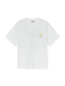 Summer Vintage Washing Graphics Over Fit T-shirt