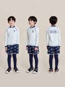 Varsity Zip Up Rash Guard Set Up
