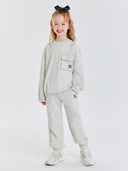 Basic Outdoor Woven Sweatshirt Set