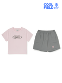 [cool Field] Outdoor Girl's T-shirt Set