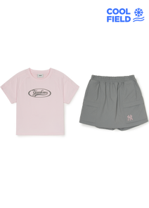[cool Field] Outdoor Girl's T-shirt Set