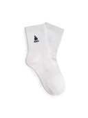 Small Logo Embroidery Socks