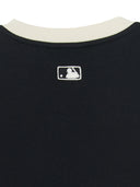Women's Varsity Ringer Slim Crop T-shirt
