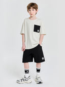 [cool Field] Basic Outdoor Mesh Pocket T-shirt Set