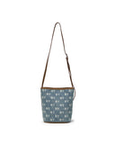 Classic Monogram Vintage Denim Bucket Bag