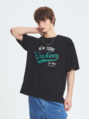 Varsity Vintage Graphic Over Fit T-shirt