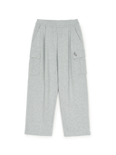Basic Small Logo Cargo Wide Pants