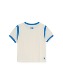 Vasrsity Round Logo Crop T-shirt (girl's)