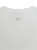 Women's Basic Small Logo Slim Crop Fit T-shirts