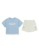 OUTDOOR BASIC SKORT T-SHIRT SET(Girl's)