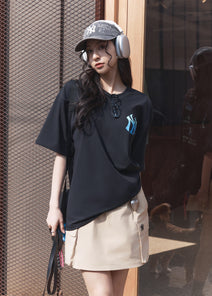 Denimlike Monogram Big Lux Over Fit T-shirt