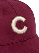 Basic Color Suede Structured Ball Cap