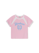 Varsity Girl's Crop T-shirt