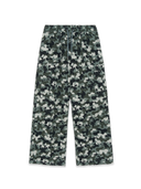 Women's Camo Low Rise Cotton Cargo Wide Pants