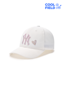 [cool Field] Basic Stone Shiny Mesh Ballcap