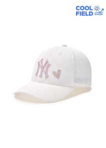 [cool Field] Basic Stone Shiny Mesh Ballcap