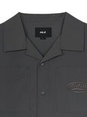 Varsity Vintage Cursive Long Sleeve Work Shirt
