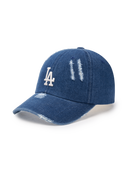 Basic Washing Denim Unstructured Ball Cap