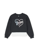 Heart Sportive Girl's Layered Sweatshirt
