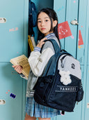 Sportive Mesh School Bag