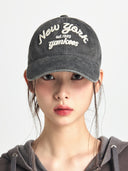 Varsity Lettering Pigment Unstructured Ball Cap