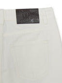 Women's Varsity Lettering Denim Skirt