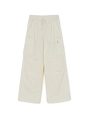 Women's GORPCORE Glossy High Waist Cargo Wide Flare Pants