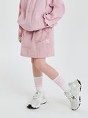 Outdoor Glossy Nylon Cargo Skirt