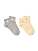 Small Logo Short Socks 2pairs Set