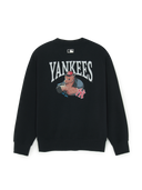 New Year Horse Graphic Overfit Sweatshirt