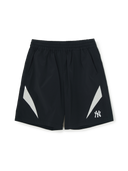 Sportive Varsity Mesh-Blocking Shorts(Set)