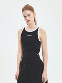 Women's Varsity Vintage Slim Crop Sleevelss