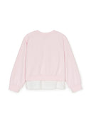 Varsty Girl's Layered Sweatshirt Set
