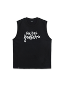 Sportive Mesh Graphic Sleeveless T-Shirts