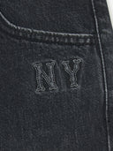 Women's Basic Wide Denim Pants