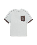 Outdoor Basic Pocket Layered T-shirt Set