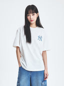 Denimlike Monogram Big Lux Over Fit T-shirt