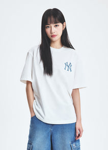 Denimlike Monogram Big Lux Over Fit T-shirt