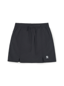 Women's Gorpcore Glossy Shirring Mini Skirt